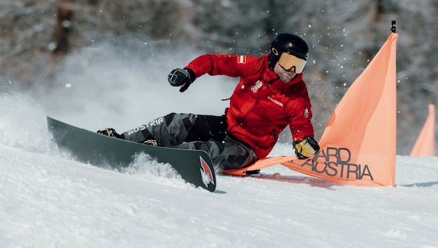 Andreas Prommegger beim Training.