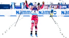 Jubelt über den Sieg: Lea Rothschopf