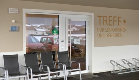 In dem Generationenhaus in Lengau kam es zu den fatalen Schüssen. Die Waffen hatte der Mann ...