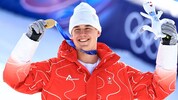 Franjo von Allmen kürte sich in Bormio zum Olympiasieger.
