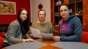 Wissen nicht mehr weiter: Beatrice, Barbara und Alisa Buchinger. Sie wünschen sich nur eines: ...
