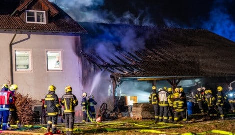 Die Lager- bzw. Maschinenhalle selbst könnte das Motiv für die Brandlegung gewesen sein.