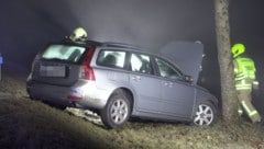 Der Lenker wurde verletzt, der Unfallwagen erheblich beschädigt.