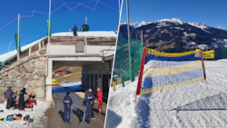 Gegen Mittag kam es zu dem schrecklichen Skiunfall.