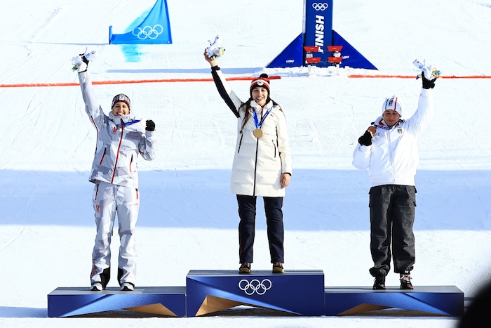Sabine Payer holt Silber beim Snowboard-Parallel-RTL.