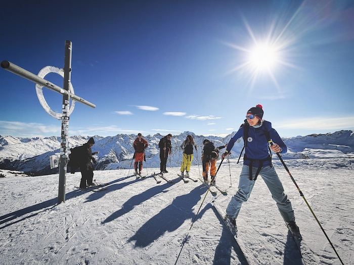 Der Gipfel ist erreicht.