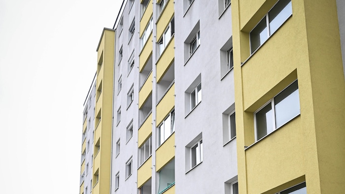 In diesem Wohnhaus wurde die Leiche des Vaters gefunden.