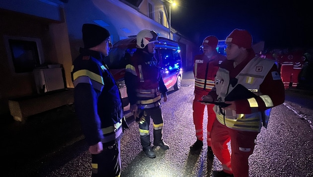 Falscher Gas-Alarm in einem Einfamilienhaus in Unterradlberg