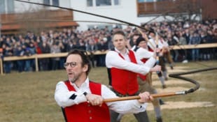 Die Schnalzer von Gois IV und ihre Kollegen aus dem Flachgau waren stark vertreten.