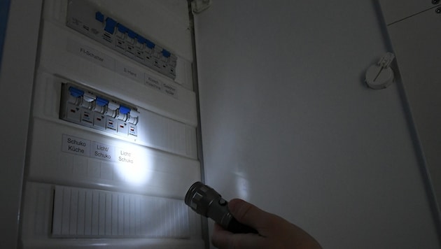 1950 Haushalte sind Sonntagabend in Baden von einem Stromausfall betroffen.