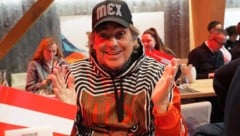 Hubertus von Hohenlohe ist in Cortina zu Gast.