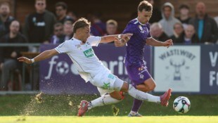 Will wieder glänzen: Austria-Verteidiger Moritz Eder (re.).