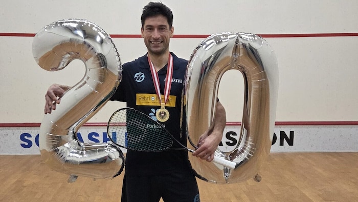 Feierte seinen 20. Staatsmeistertitel: Aqeel Rehman.