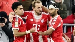 Harry Kane und Luis Diaz (l.) trafen jeweils im Doppelpack.