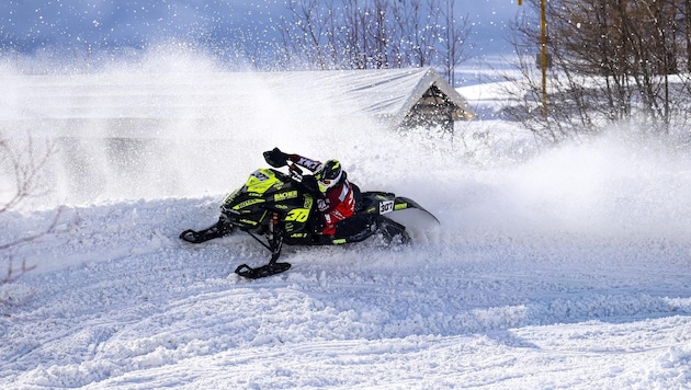 Elias Bacher bei seinem Comeback in Italien.