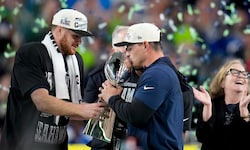 Großer Jubel und Freudentränen bei den Seattle Seahawks!