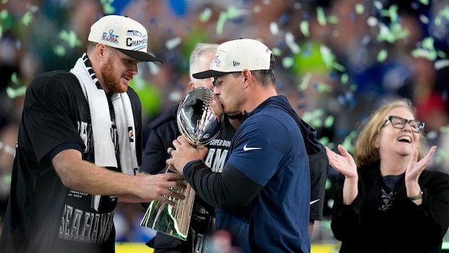 There was great jubilation and tears of joy among the Seattle Seahawks!