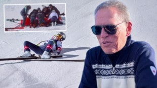 Alan Kildow, der Vater von Lindsey Vonn, zeigte sich tief betroffen.