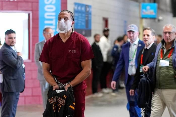 Mack Hollins sorgte mit seinem Outfit für Aufregung.