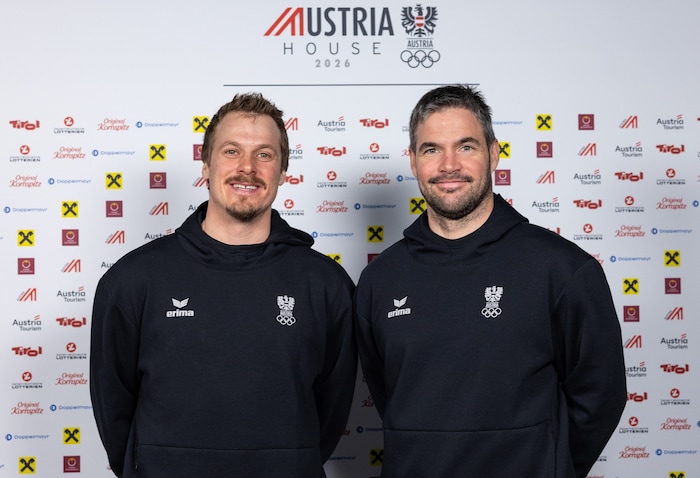 Manuel Feller (li.) und Vincent Kriechmayr gehen heute auf Medaillenjagd.