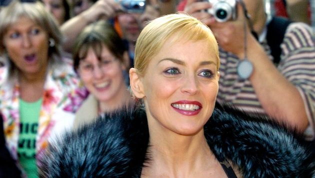 Sharon Stone verbreitet Hollywood-Glamour am Wiener Opernball.