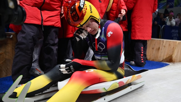 Max Langenhan reagierte emotional auf seinen Olympiasieg.
