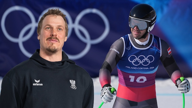 Teamkollegen: Manuel Feller (l.) und Vincent Kriechmayr