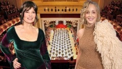Fran Drescher und Sharon Stone bringen heute Hollywood-Glamour in die Wiener Staatsoper. ...