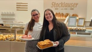 Athina Stocklauser (r. mit Liliane) verrät viel über die Großfamilie Stocklauser.