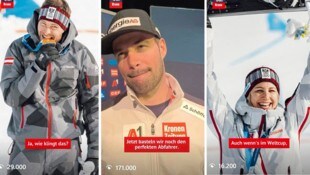 Der Instagram-Account von sportkrone.at wächst und wächst – nicht zuletzt dank tausender ...