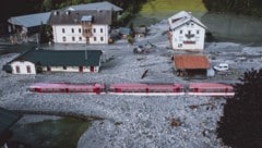Teile der Bahn wurden 2021 völlig zerstört.