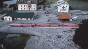 Teile der Bahn wurden 2021 völlig zerstört.