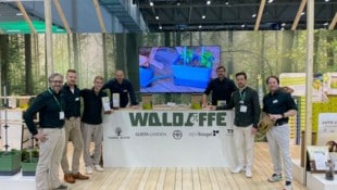 Bei der weltgrößten Gartenbaumesse begeisterten Waldaffe und Co. auf ihrem Stand.