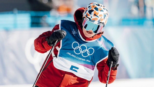 Lara Wolf kam zu Sturz und verpasste eine Medaille.