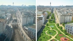 Anrainer kämpfen für die Überplattung des trostlosen S-Bahn-Schachts bei Wien Mitte