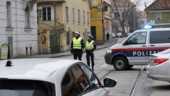 In der Grazer Moserhofgasse kam es am Montag zu einem Großeinsatz.