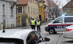 In der Grazer Moserhofgasse kam es am Montag zu einem Großeinsatz.