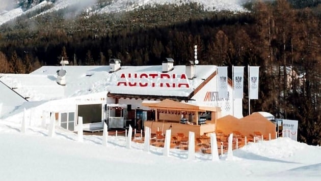 Im Österreich-Haus in Cortina steigen mit Kärntner Kost viele Feste.