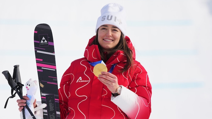 Mathilde Gremaud holte Gold.