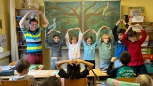 Die besagte Schule besuchen auch Kinder aus dem benachbarten Ausland.