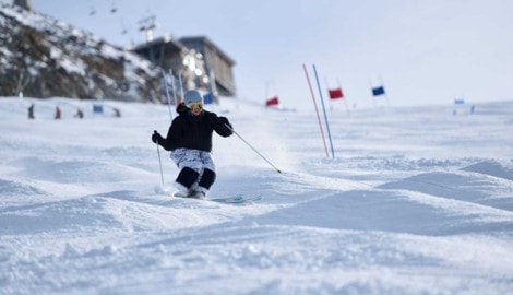 Katharina Ramsauer ist auf der Buckelpiste daheim. 