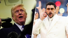 Donald Trump ist absolut kein Fan von Bad Bunny und dessen Auftritt beim Superbowl.