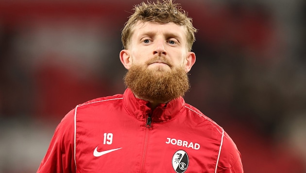 Jan-Niklas Beste hofft auf einen Halbfinal-Aufstieg seines SC Freiburg – wird der gegen Hertha ...