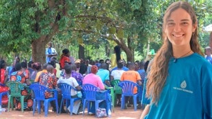 Magdalena Hassek (24) setzt sich als Mitarbeiterin von „The Rain Workers“ im globalen Süden für ...