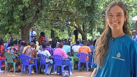 Magdalena Hassek (24) setzt sich als Mitarbeiterin von „The Rain Workers“ im globalen Süden für ...