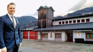 Das Rüsthaus in Unzmarkt (Bezirk Murtal) soll zu einem Bauhof werden, dafür wird ein neues ...