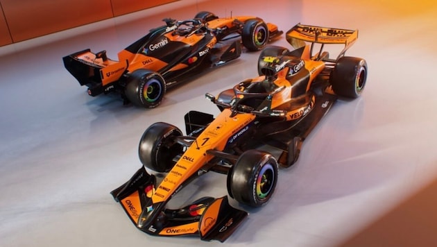 Der neue MCL40 von McLaren.