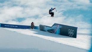 Matej Svancer greift am Dienstag im Slopestyle an.