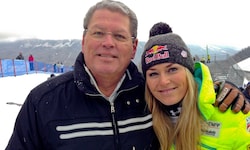 Alan Kildow und Lindsey Vonn