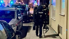 Blaulicht in der Strubergasse in Salzburg ...